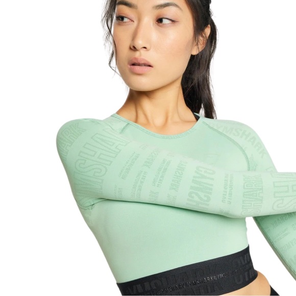 Gymshark VISION LONG SLEEVE CROP TOP - Picture 2 of 11
